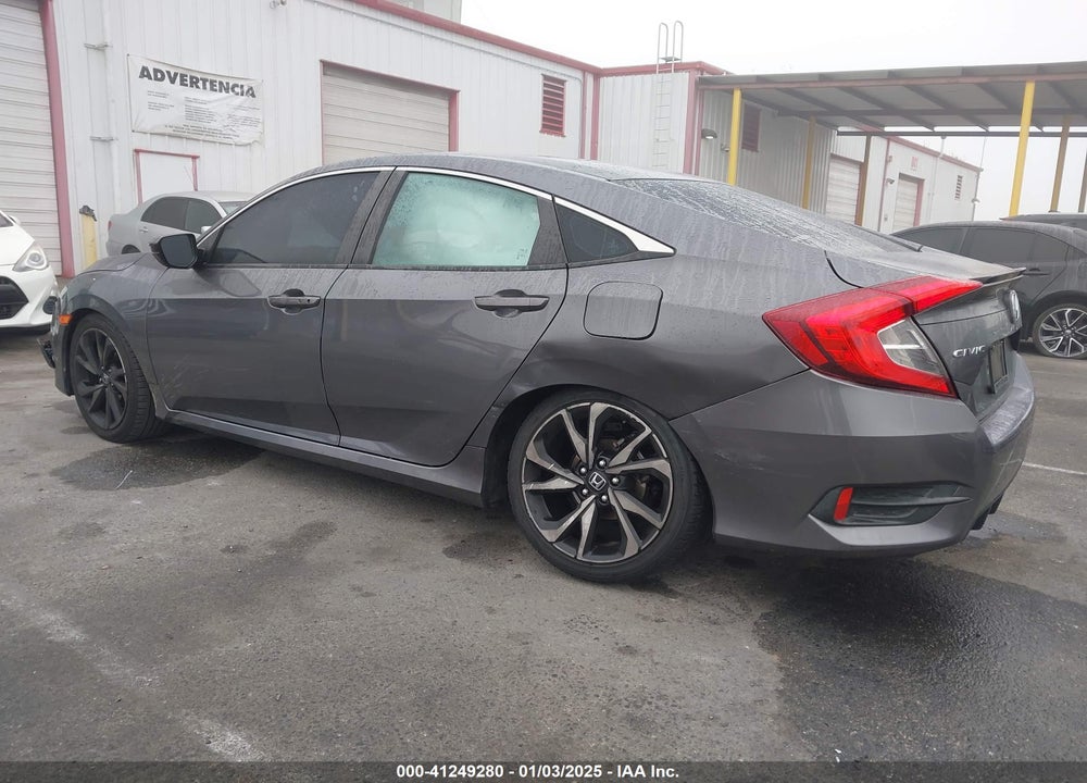 2019 HONDA CIVIC VIN: 2HGFC2F84KH528179