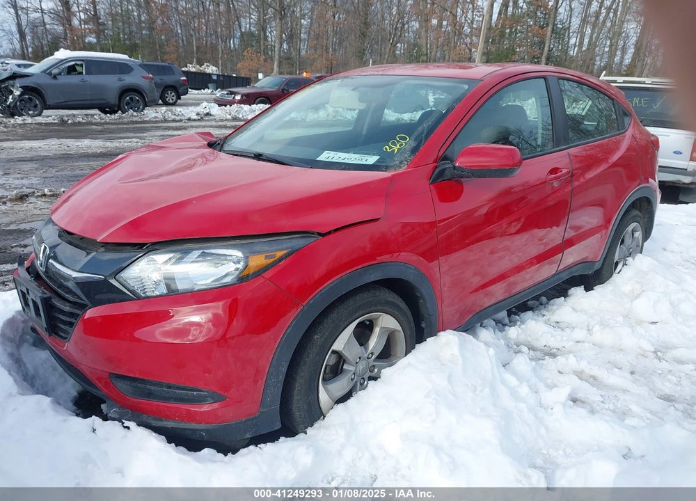 2018 HONDA HR-V VIN: 3CZRU6H39JG719879