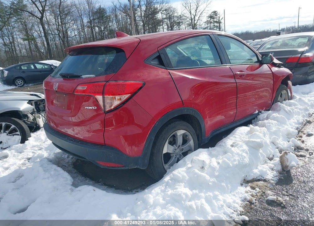 2018 HONDA HR-V VIN: 3CZRU6H39JG719879