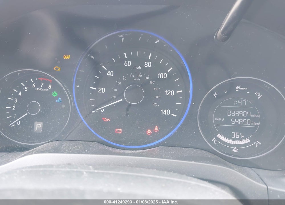 2018 HONDA HR-V VIN: 3CZRU6H39JG719879