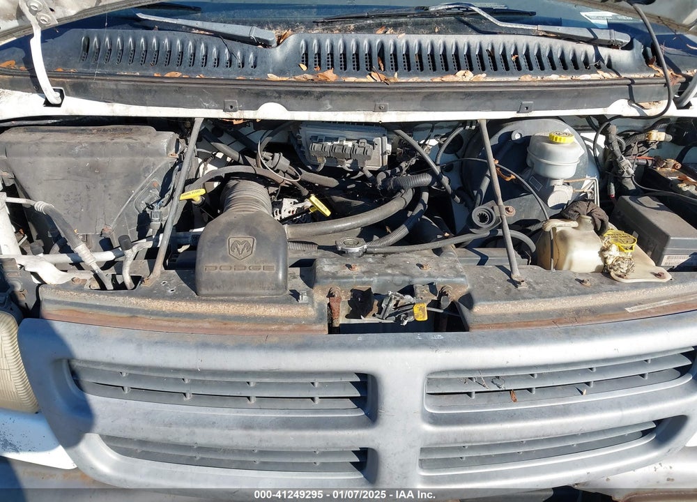 2000 DODGE RAM VAN 1500 CONVERSION VIN: 2B7HB11X5YK177202