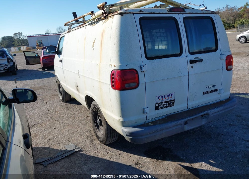2000 DODGE RAM VAN 1500 CONVERSION VIN: 2B7HB11X5YK177202