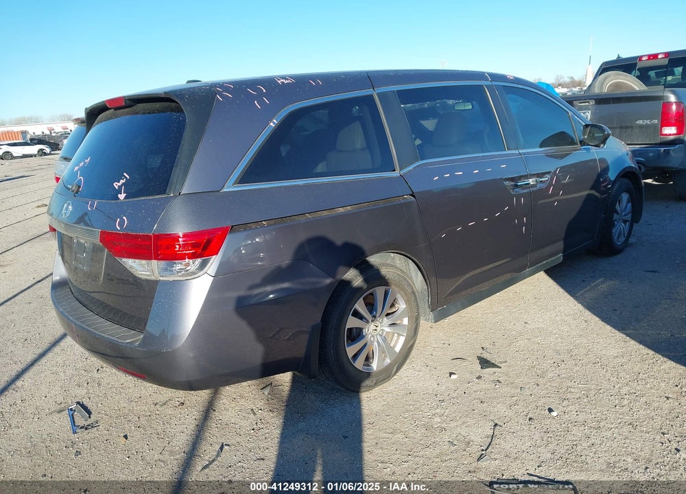 2016 HONDA ODYSSEY EX-L VIN: 5FNRL5H61GB033346