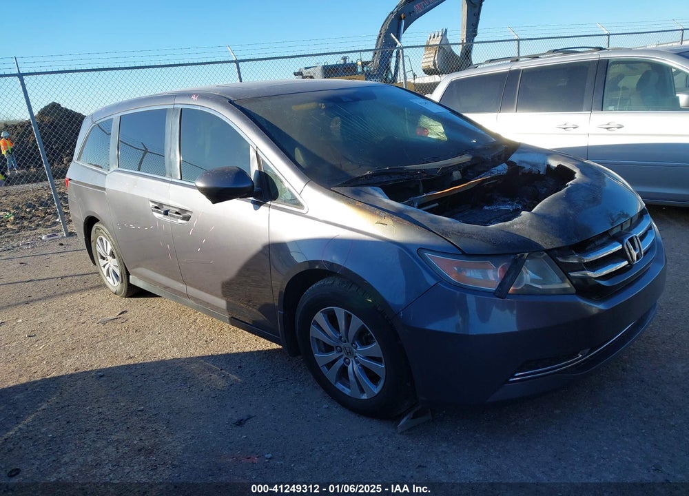 2016 HONDA ODYSSEY EX-L VIN: 5FNRL5H61GB033346