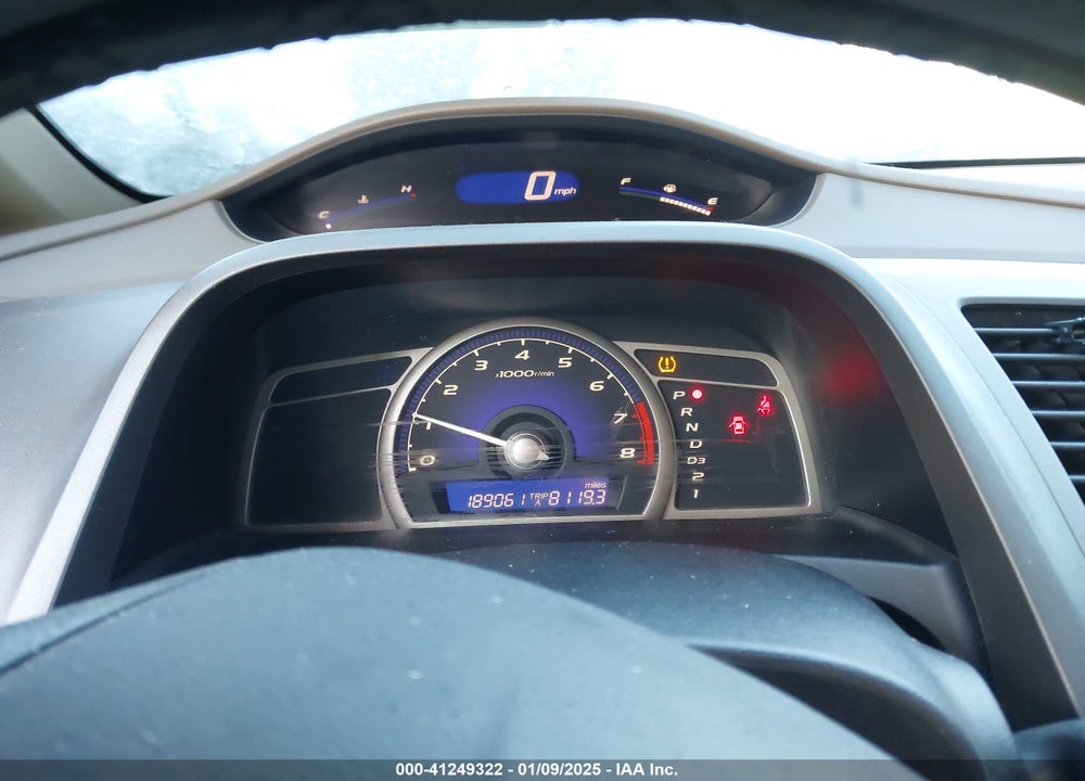 2008 HONDA CIVIC LX VIN: 1HGFA165X8L118651