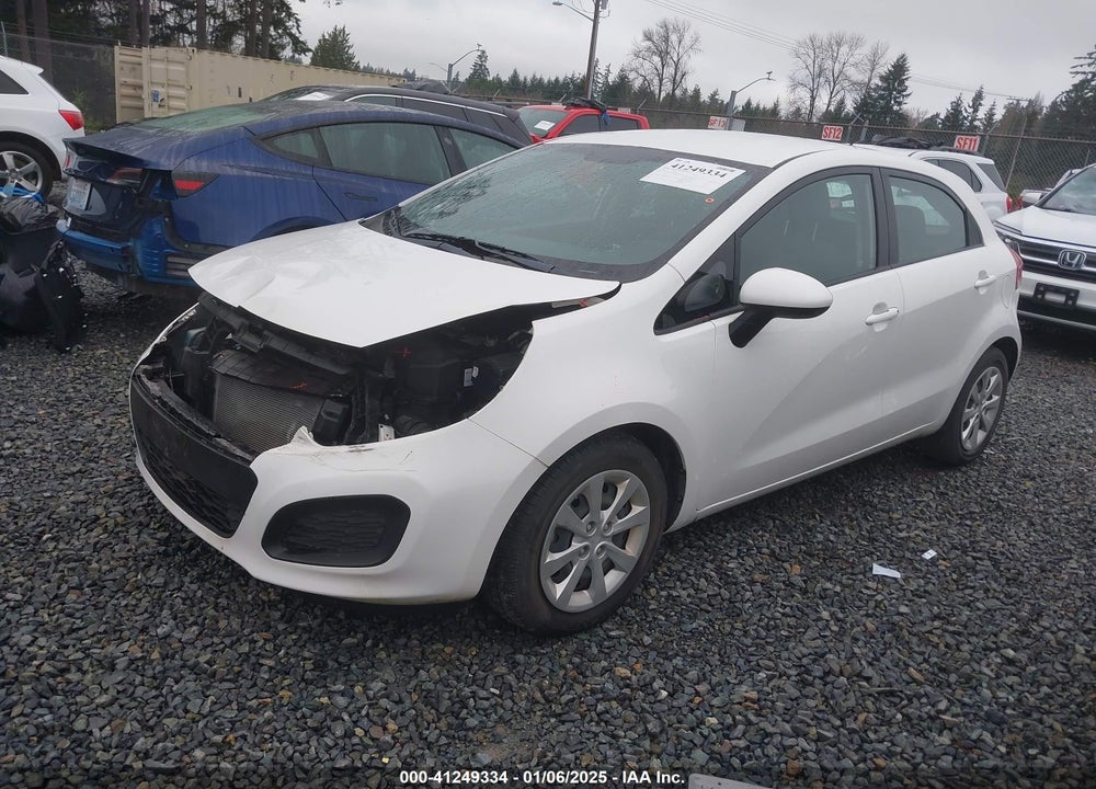2014 KIA RIO VIN: KNADM5A39E6358520