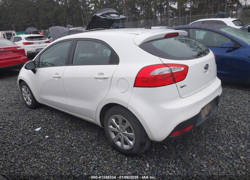 2014 KIA RIO VIN: KNADM5A39E6358520
