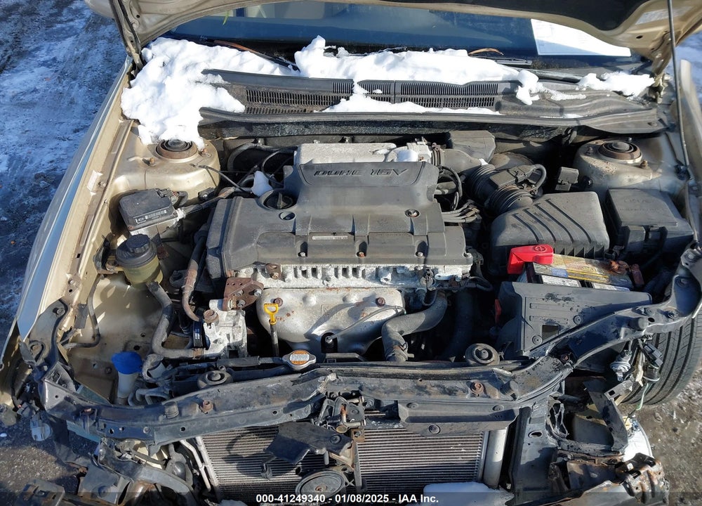 2009 KIA SPECTRA VIN: KNAFE221195651423