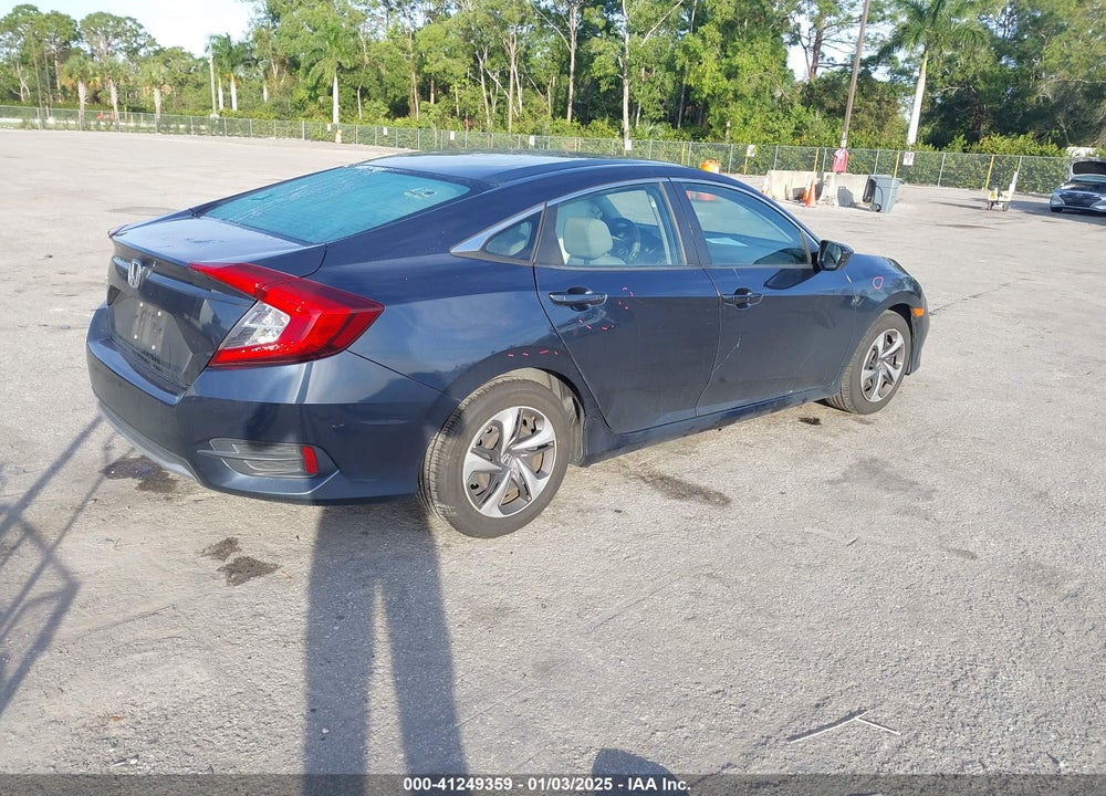 2020 HONDA CIVIC VIN: 19XFC2F60LE010631
