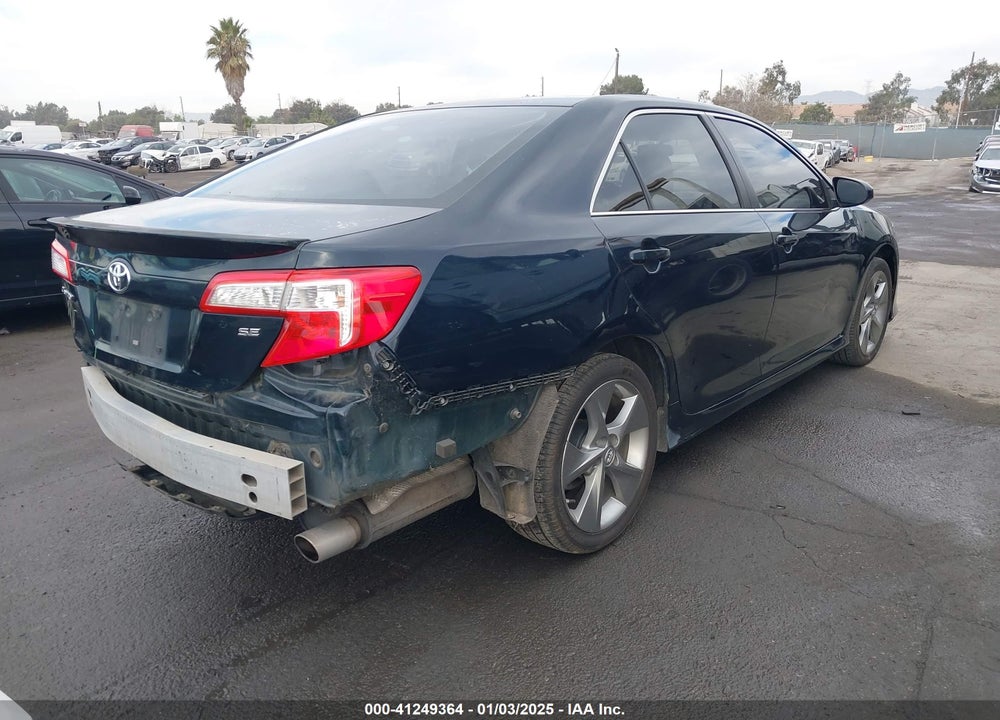 2014 TOYOTA CAMRY SE SPORT VIN: 4T1BF1FK2EU378600