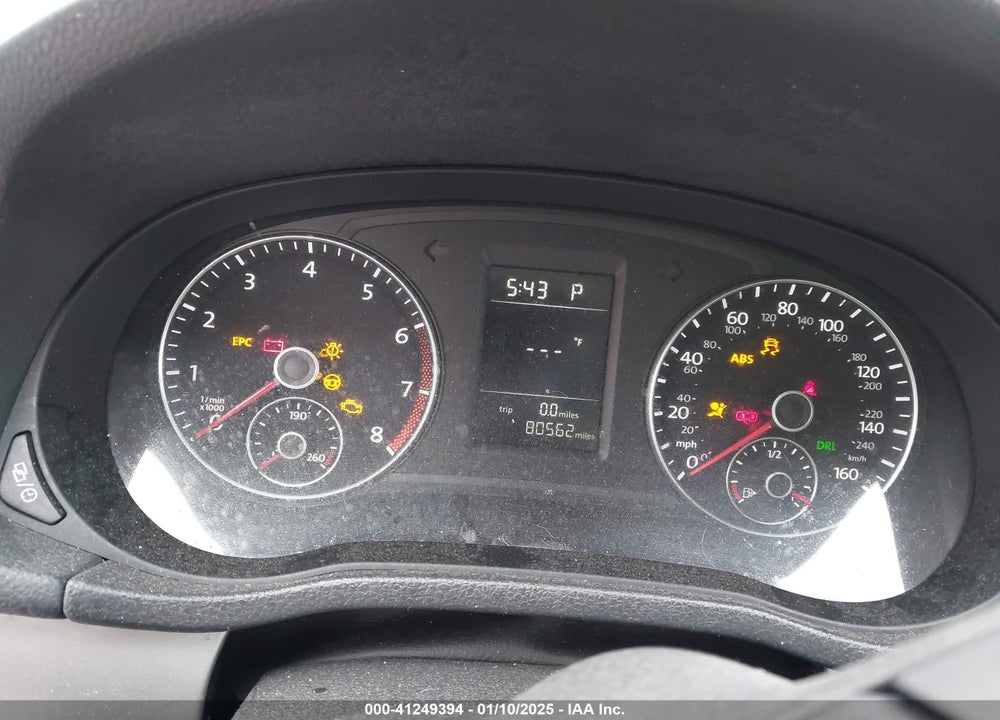 2014 VOLKSWAGEN PASSAT VIN: 1VWAT7A34EC113076