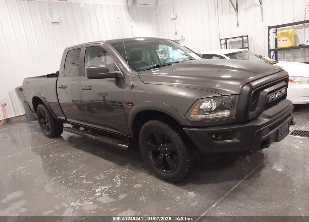 2019 RAM 1500 CLASSIC WARLOCK 4X4 6'4 BOX VIN: 1C6RR7GT3KS703175