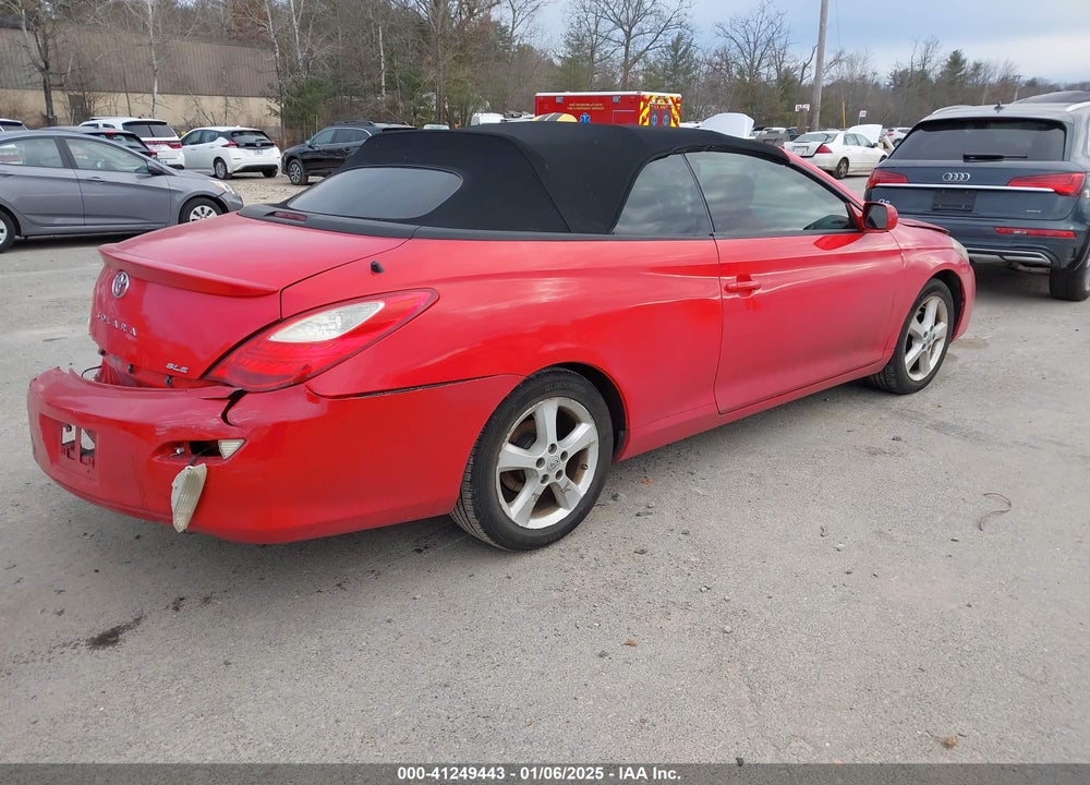 2007 TOYOTA CAMRY SOLARA SLE VIN: 4T1FA38P17U118468