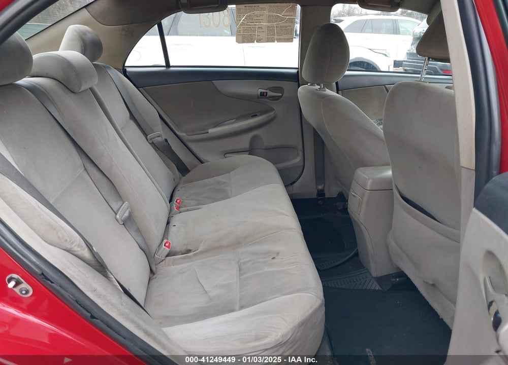2012 TOYOTA COROLLA LE VIN: 5YFBU4EE1CP019613