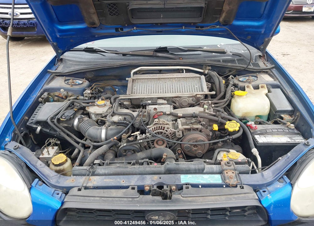 2003 SUBARU IMPREZA WRX VIN: JF1GG29673G801068