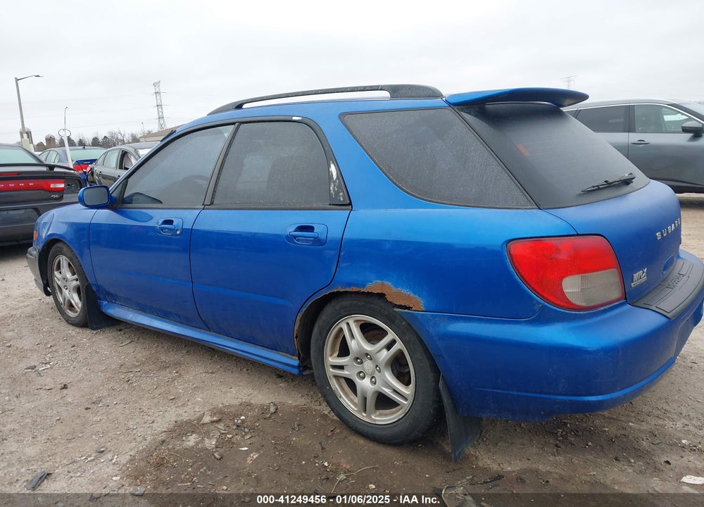2003 SUBARU IMPREZA WRX VIN: JF1GG29673G801068