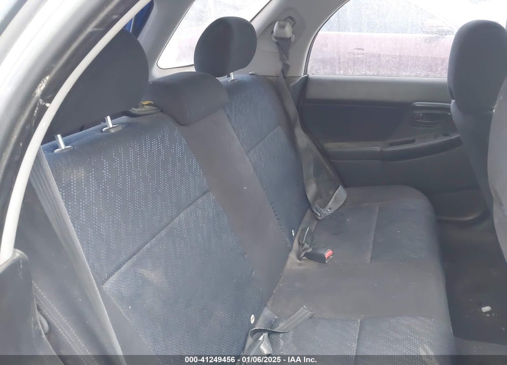 2003 SUBARU IMPREZA WRX VIN: JF1GG29673G801068