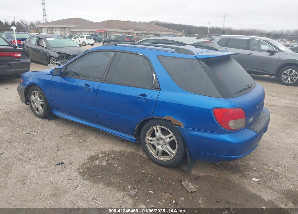 2003 SUBARU IMPREZA WRX VIN: JF1GG29673G801068