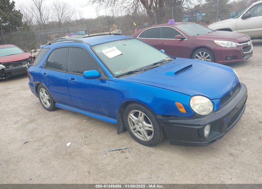 2003 SUBARU IMPREZA WRX VIN: JF1GG29673G801068