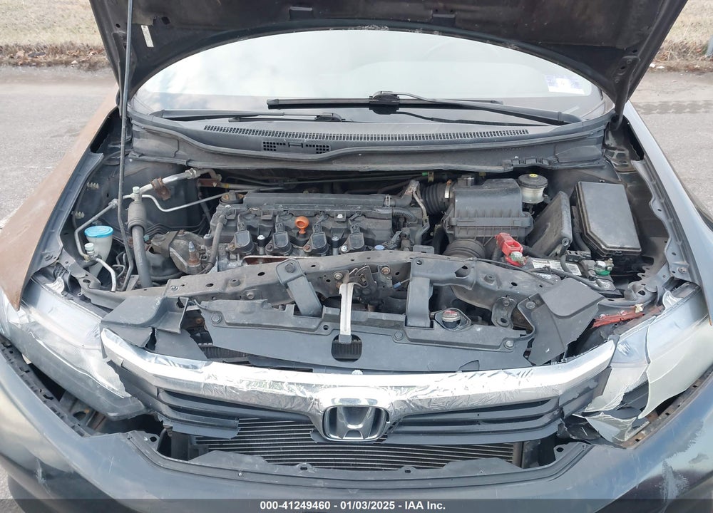 2012 HONDA CIVIC SDN VIN: 2HGFB2F57CH567133