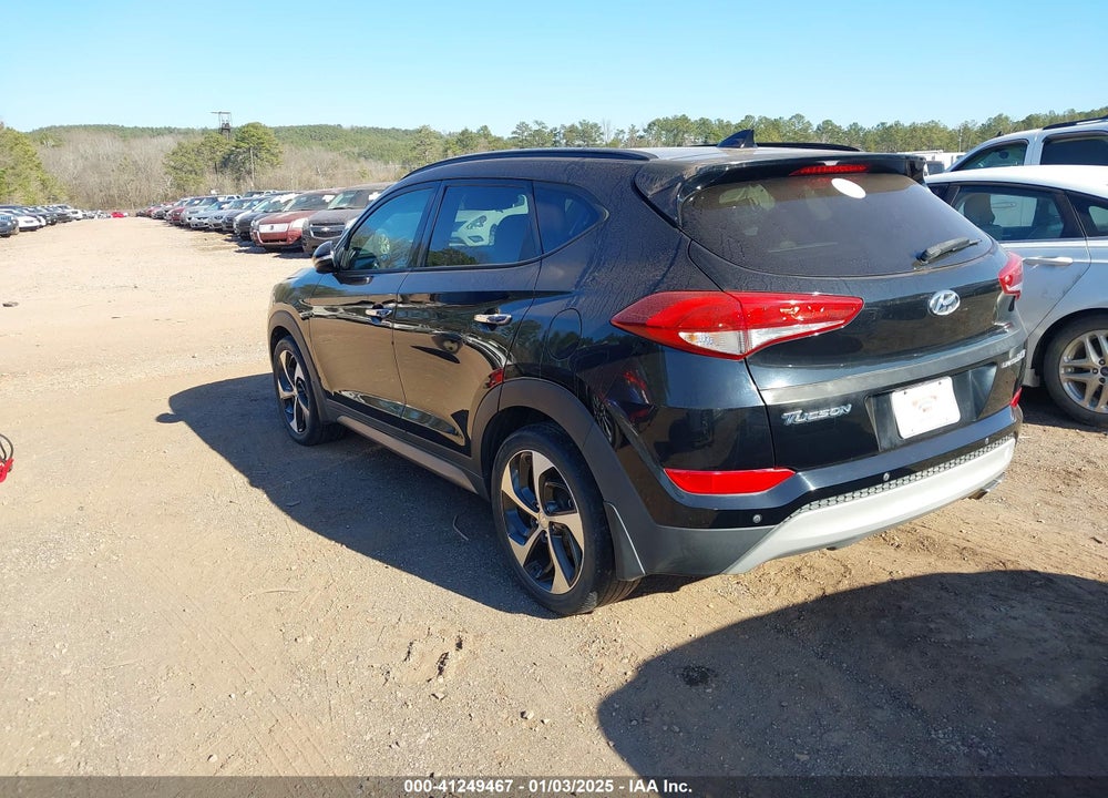 2017 HYUNDAI TUCSON LIMITED VIN: KM8J33A21HU342229