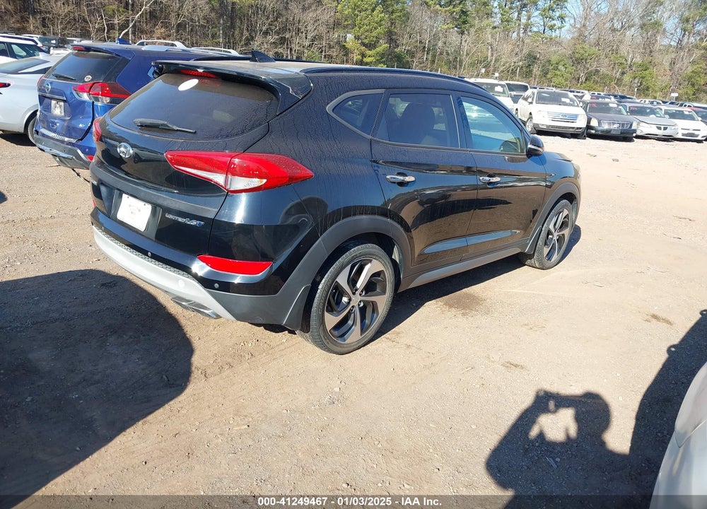 2017 HYUNDAI TUCSON LIMITED VIN: KM8J33A21HU342229