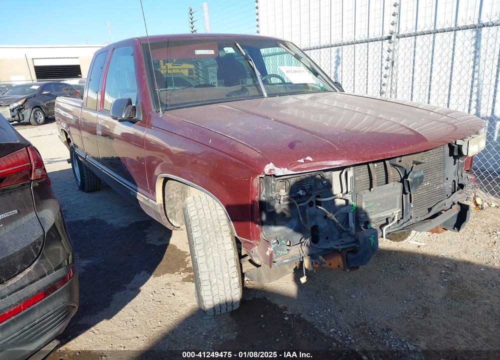 1998 CHEVROLET C1500 FLEETSIDE VIN: 2GCEC19R6W1108849