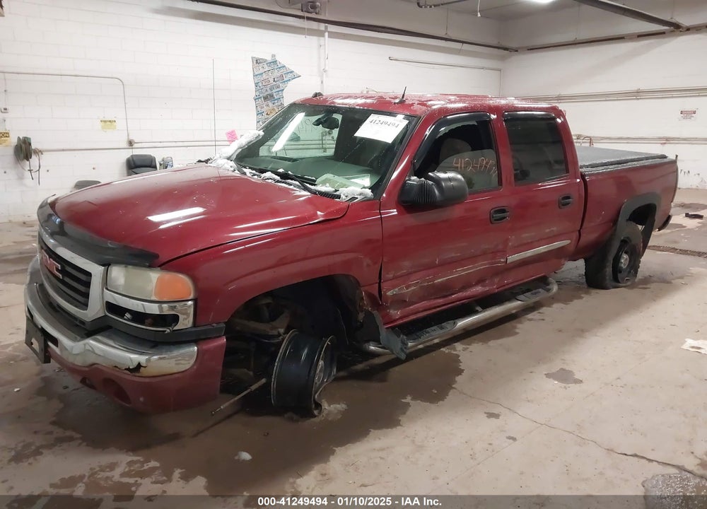 2005 GMC SIERRA 2500HD SLT VIN: 1GTHK23U35F883569