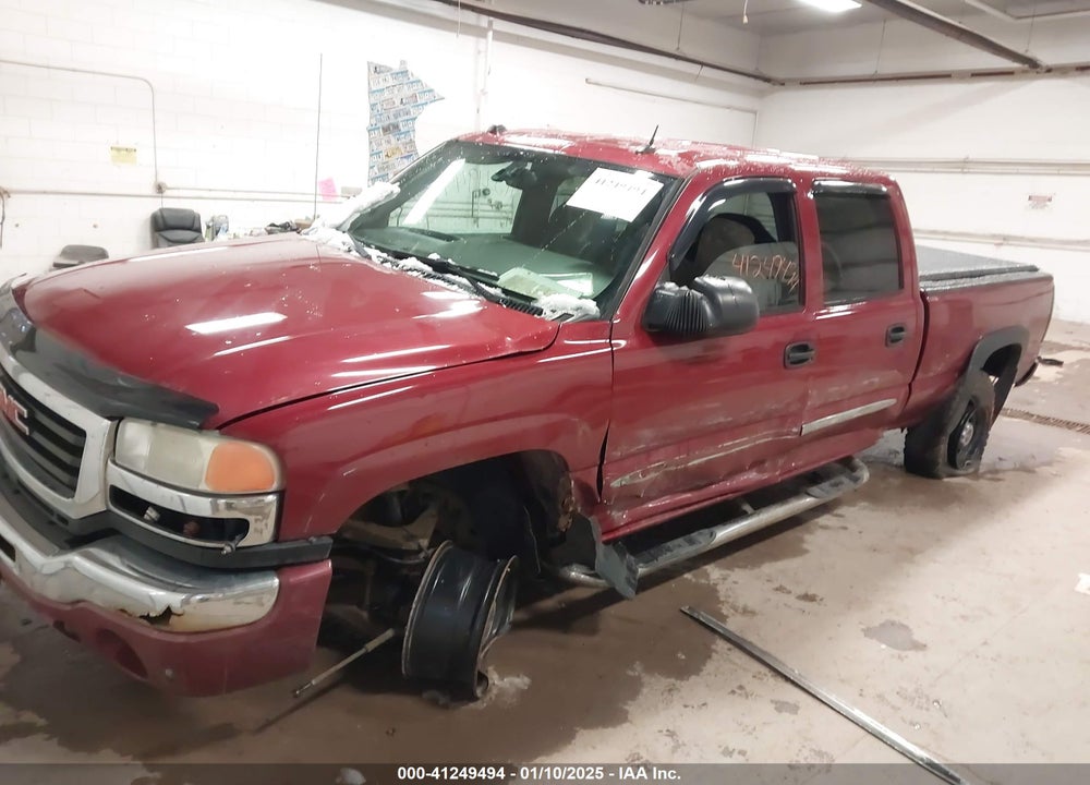 2005 GMC SIERRA 2500HD SLT VIN: 1GTHK23U35F883569