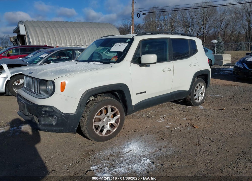 2016 JEEP RENEGADE LATITUDE VIN: ZACCJBBT1GPE12767
