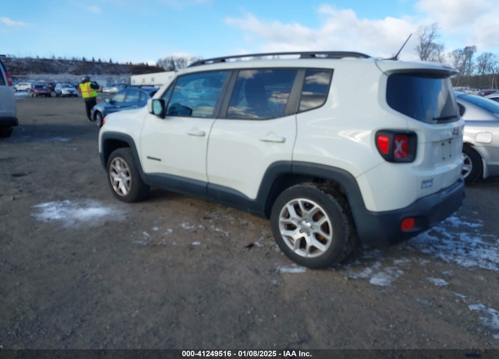 2016 JEEP RENEGADE LATITUDE VIN: ZACCJBBT1GPE12767