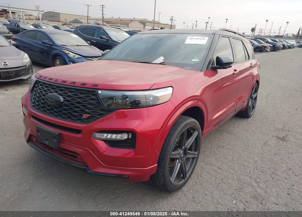 2020 FORD EXPLORER ST VIN: 1FM5K8GC6LGA54196