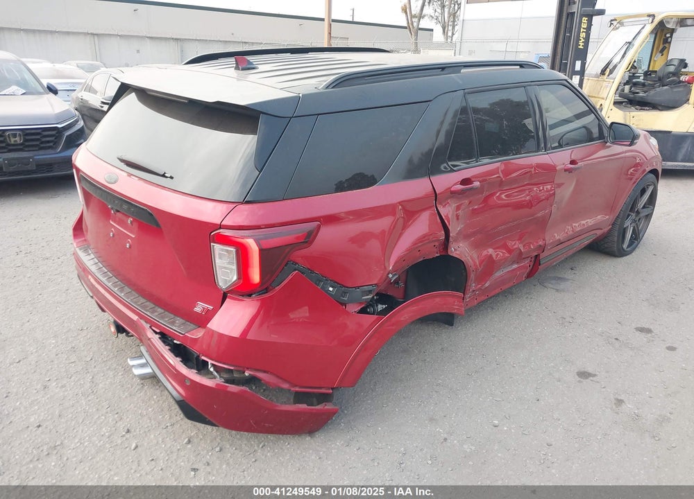 2020 FORD EXPLORER ST VIN: 1FM5K8GC6LGA54196