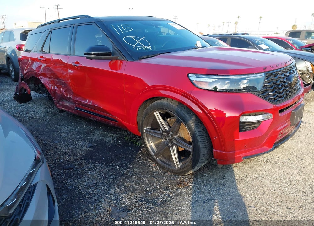 2020 FORD EXPLORER ST VIN: 1FM5K8GC6LGA54196