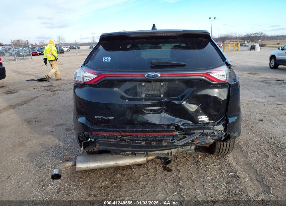 2017 FORD EDGE SEL VIN: 2FMPK4J92HBC22719