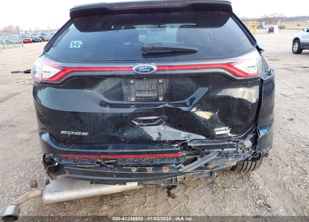 2017 FORD EDGE SEL VIN: 2FMPK4J92HBC22719