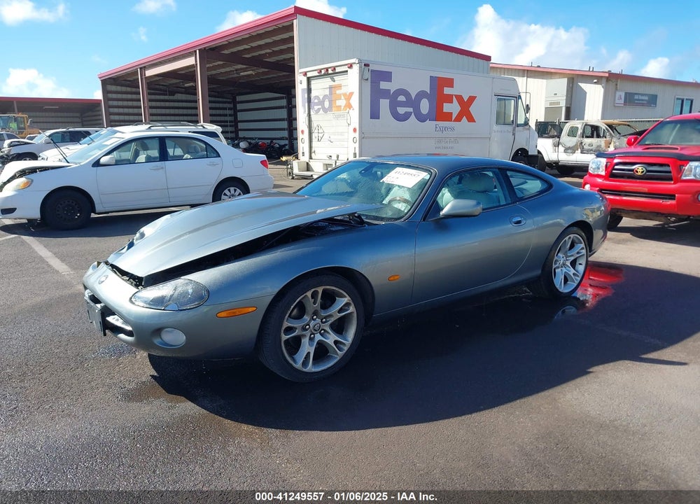 2004 JAGUAR XK8 VIN: SAJDA41C242A39637
