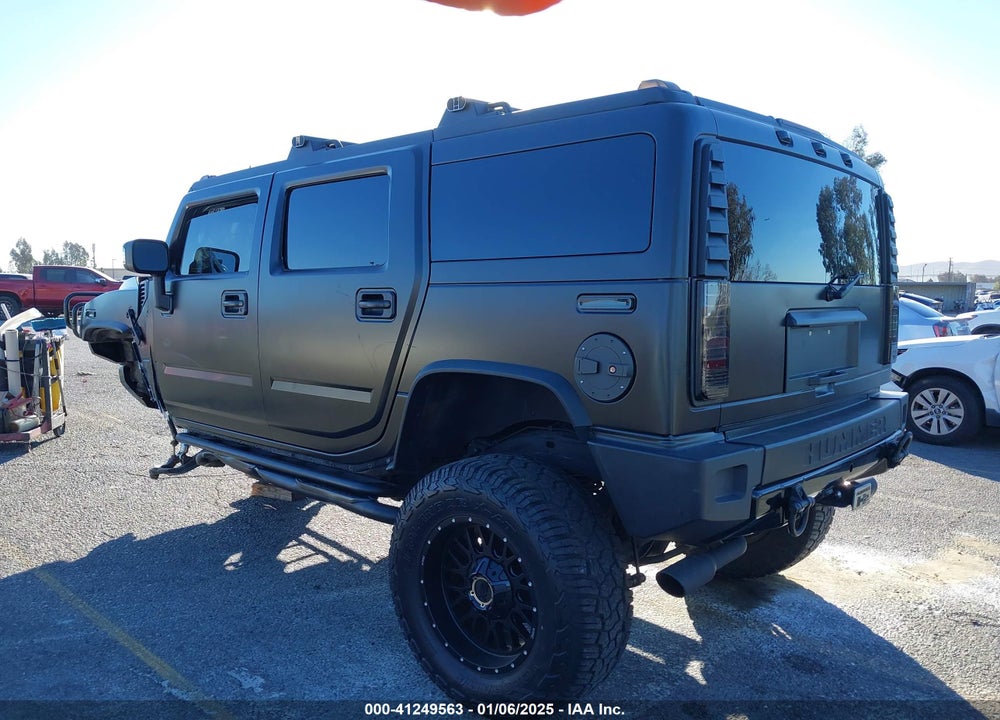 2003 HUMMER H2 VIN: 5GRGN23U33H117974