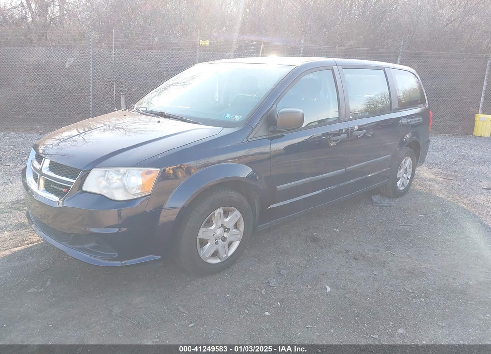 2013 DODGE GRAND CARAVAN AMERICAN VALUE PKG VIN: 2C4RDGBG2DR619533