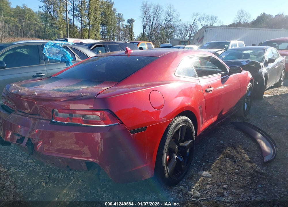2014 CHEVROLET CAMARO VIN: 2G1FT1EW4E9150364