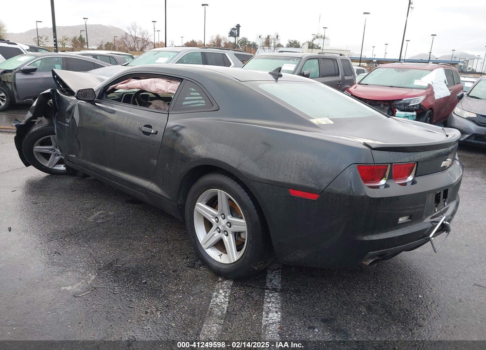2013 CHEVROLET CAMARO 2LS VIN: 2G1FA1E36D9160596