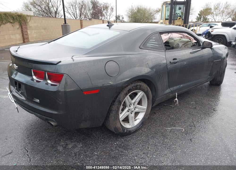 2013 CHEVROLET CAMARO 2LS VIN: 2G1FA1E36D9160596