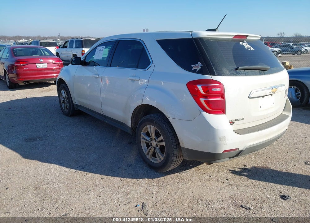 2017 CHEVROLET EQUINOX LS VIN: 2GNALBEK8H1560910
