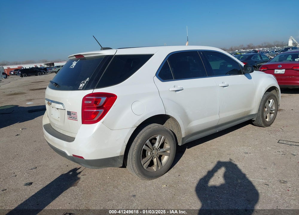 2017 CHEVROLET EQUINOX LS VIN: 2GNALBEK8H1560910