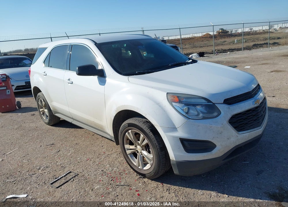2017 CHEVROLET EQUINOX LS VIN: 2GNALBEK8H1560910