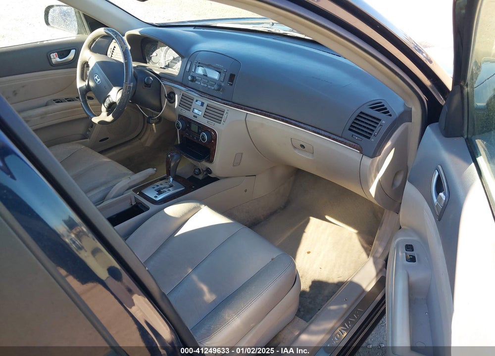 2007 HYUNDAI SONATA LIMITED/SE V6 VIN: 5NPEU46F37H193805
