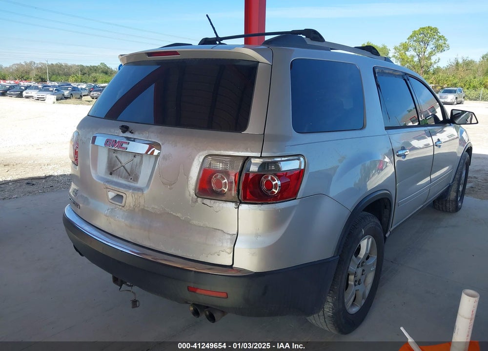 2010 GMC ACADIA VIN: 1GKLRKEDXAJ186186