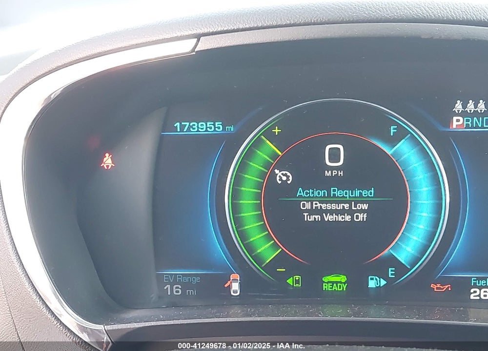 2016 CHEVROLET VOLT PREMIER VIN: 1G1RD6S52GU114620