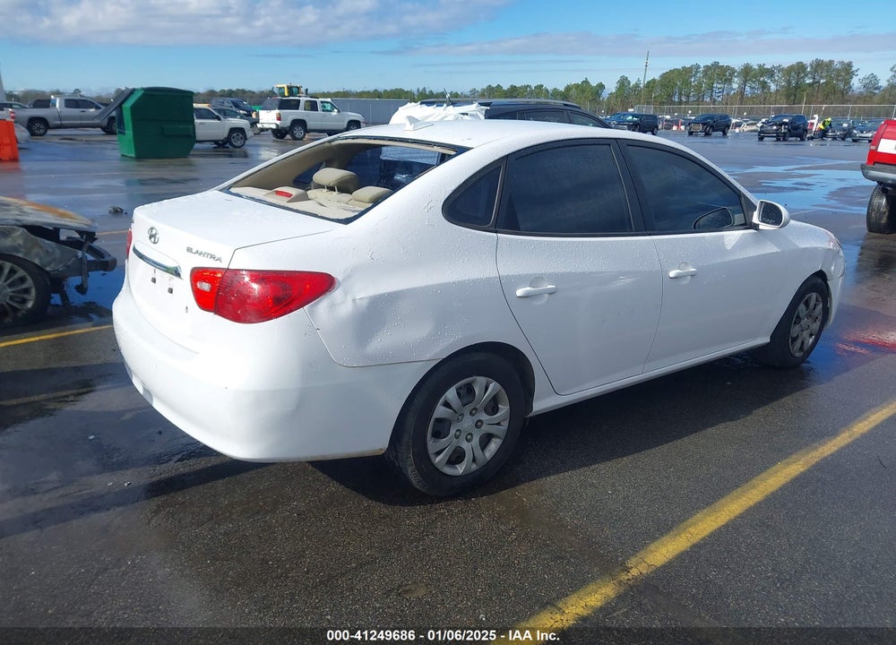 2010 HYUNDAI ELANTRA GLS VIN: KMHDU4ADXAU853767