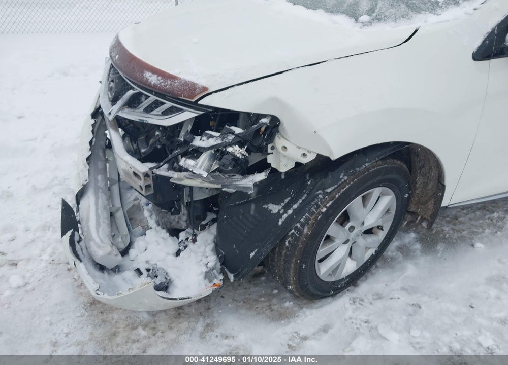 2012 NISSAN MURANO SL VIN: JN8AZ1MU9CW100228